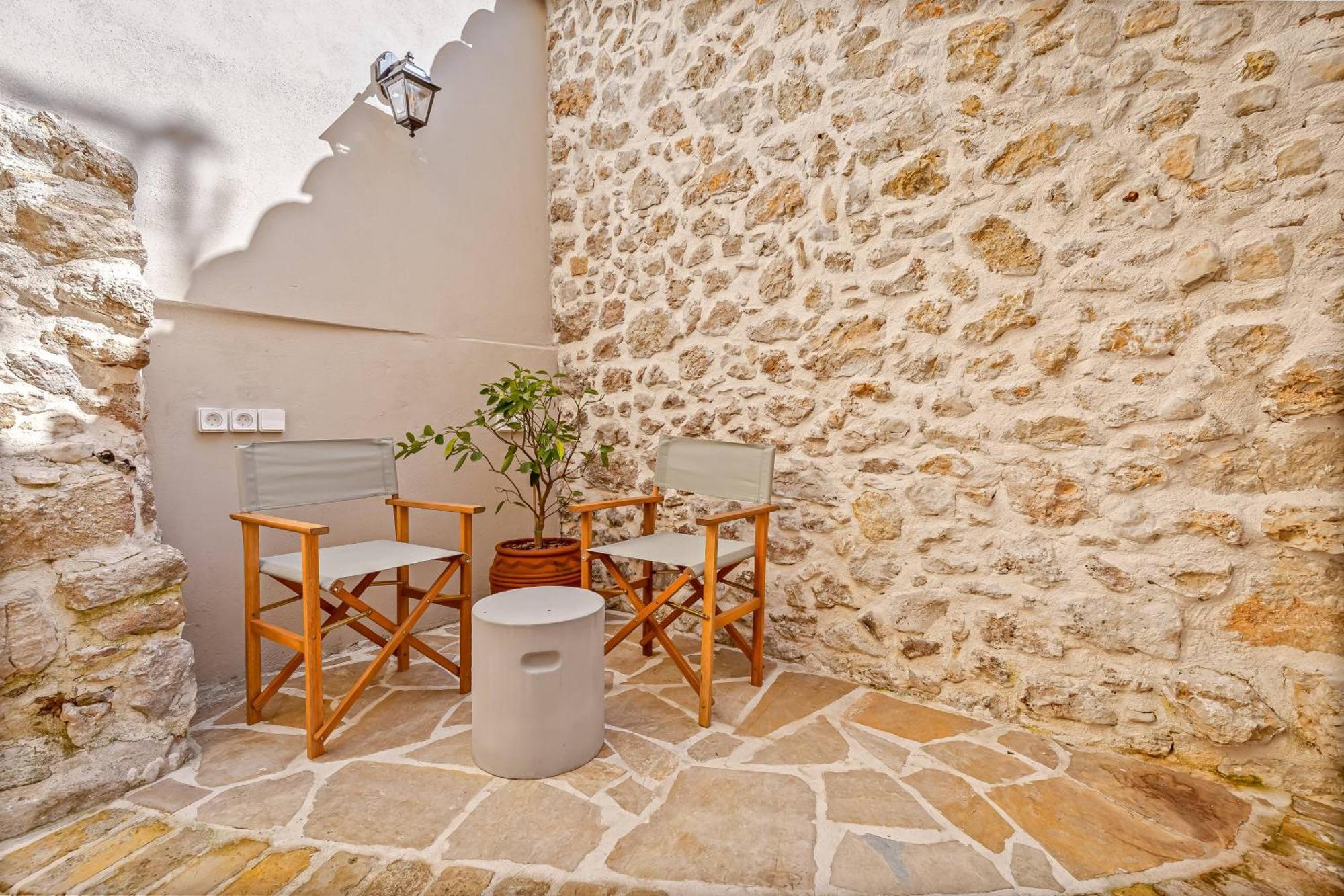 Courtyard Cottage Corfu Lákones Exteriör bild