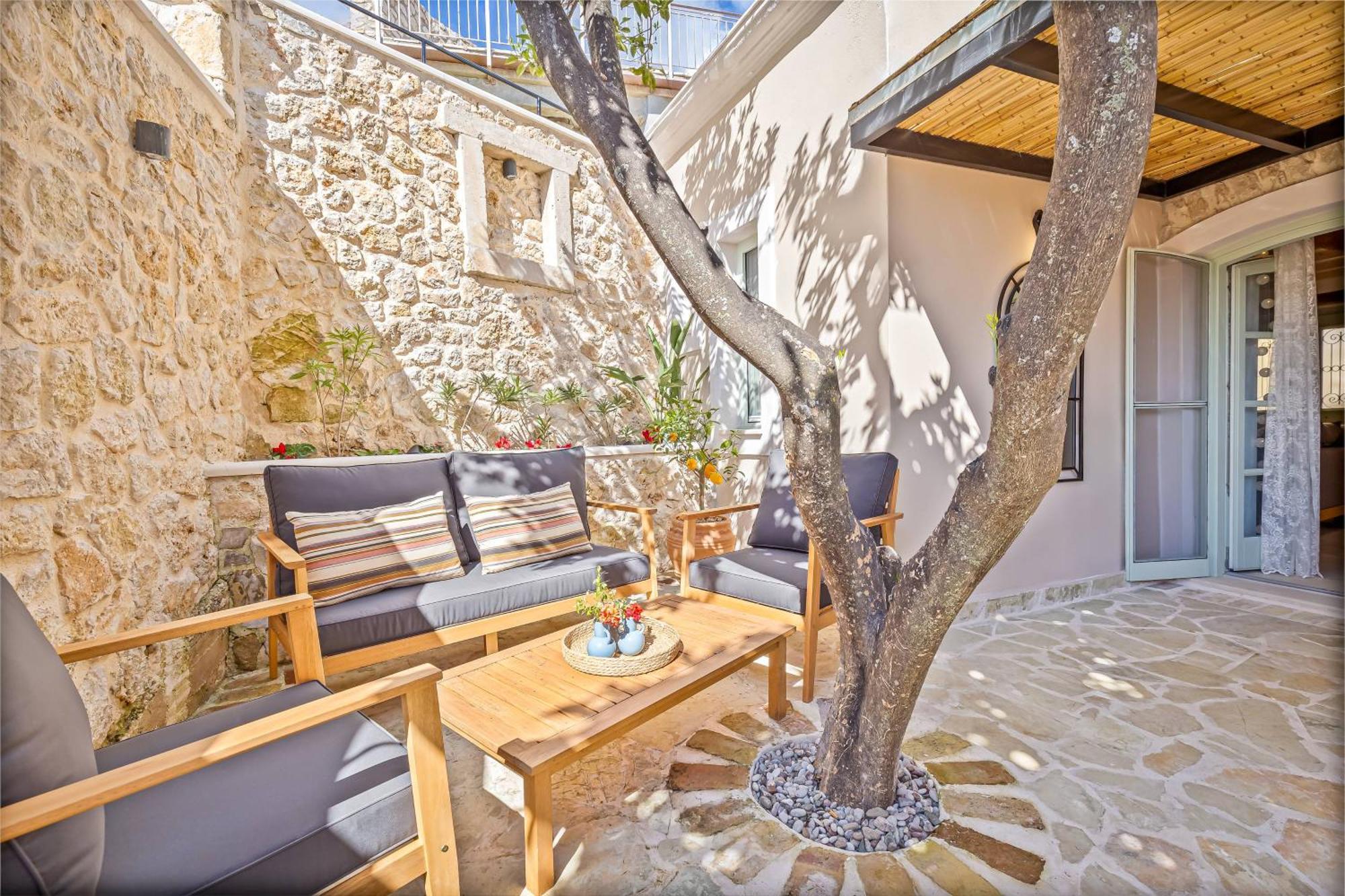 Courtyard Cottage Corfu Lákones Exteriör bild